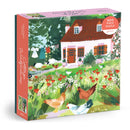 Cottage Wildflowers 1000 Piece Puzzle in a Square Box-9780735384088