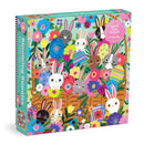 Blooming Bunnies 500 Piece Foil Family Puzzle-9780735387621