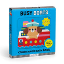 Busy Boats Color Magic Bath Book-9780735387713