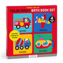 Things That Go Color Magic Bath Book Set