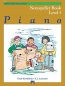ALFREDS BASIC PIANO NOTESPELLER LVL 3