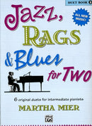 Jazz, Rags & Blues for 2 Book 2-9780739032039
