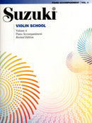 Suzuki Violin School 4 - Piano Acc. (Revised)-9780739058800