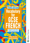 Vocabulary for GCSE French-9780748762736
