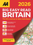 AA Big Easy Read Atlas Britain 2026-9780749584313