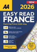 AA Easy Read Atlas France 2026-9780749584443