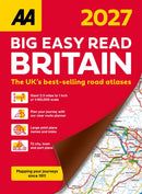 AA Big Easy Read Atlas Britain 2027-9780749584504