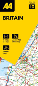 AA Road Map Britain-9780749584733