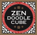 Zen Doodle noteblock : Free your creative spirit and calm your mind with tangle doodling, in a beautiful giftbox cube with built-in drawer containing 200 doodle sheets, 24 patterns to copy, a black fi-9780754831990