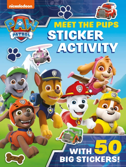 PAW PATROL MEET PUPS STICKE PB