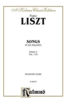 LISZT SONGS VOL 5 MS