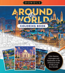 Around the World Coloring Book : Color famous cityscapes and landmarks in the whimsical style of folk artist Eric Dowdle Volume 3-9780760385388
