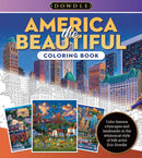 America the Beautiful Coloring Book : Color famous cityscapes and landmarks in the whimsical style of folk artist Eric Dowdle Volume 4-9780760385395