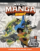 Making Manga : The Saturday AM Way - Storytelling, World-Building, Layouts - With Two Manga Short Stories for You to Complete!-9780760389928
