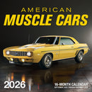 American Muscle Cars 2026 : 16-Month Calendar--September 2025 through December 2026-9780760397183