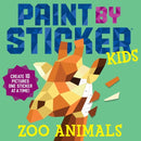 Paint by Sticker Kids: Zoo Animals : Create 10 Pictures One Sticker at a Time!-9780761189602