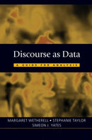 Discourse as Data : A Guide for Analysis-9780761971580