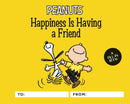 Peanuts: Happiness Is Having a Friend : A Fill-In Book-9780762499137