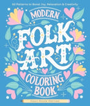 Modern Folk Art Coloring Book