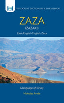 Zaza-English/ English-Zaza Dictionary & Phrasebook : A Language of Turkey-9780781814638