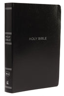 NKJV Holy Bible, Giant Print Center-Column Reference Bible, Black Leather-look, 72,000+ Cross References, Red Letter, Comfort Print: New King James Version-9780785217565