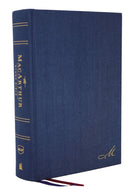 NKJV, MacArthur Study Bible, Blue Cloth over Board, Comfort Print