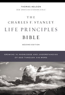 NASB, Charles F. Stanley Life Principles Bible, 2nd Edition, Hardcover, 1995 Text, Comfort Print