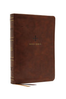 NRSV, Catholic Bible, Thinline Edition, Leathersoft, Brown, Comfort Print