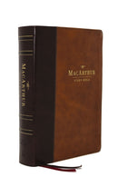 ESV, MacArthur Study Bible, Brown Leathersoft