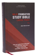 NKJV, Foundation Study Bible, Large Print, Hardcover, Red Letter, Comfort Print