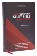 NKJV, Foundation Study Bible, Large Print, Hardcover, Red Letter, Thumb Indexed, Comfort Print : Holy Bible, New King James Version-9780785261124