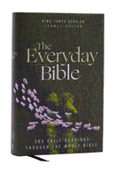 KJV, The Everyday Bible, Hardcover, Red Letter, Comfort Print : 365 Daily Readings Through the Whole Bible-9780785261896