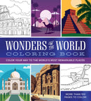 Wonders of the World Coloring Book : Color Your Way to the World's Most Remarkable Places - More Than 100 Pages to Color!-9780785845393