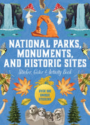 National Parks, Monuments, and Historic Sites Sticker, Color & Activity Book : Over 500 Unique Stickers-9780785846284