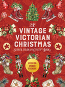 A Vintage Victorian Christmas Sticker, Color & Activity Book
