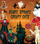Scary, Spooky, Creepy Cute Sticker, Color & Activity Book : With Over 100 Stickers!-9780785846901