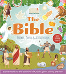 The Bible Sticker, Color & Activity Book : Explore the Old and New Testaments with Puzzles, Games, Coloring, and More! With Over 100 Stickers-9780785847670