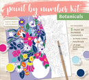 Paint by Number Kit: Botanicals : Capture Nature's Delicate Beauty! Kit Includes: 5 Paint by Number Canvases, 10 Paint Colors, Paintbrush, 48-page Instruction Book-9780785847793