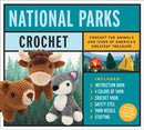 National Parks Crochet Kit : Crochet the Animals and Icons of America's Greatest Treasure - Includes: Instruction Book, 4 Colors of Yarn, Crochet Hook, Safety Eyes, Yarn Needle, Stuffing-9780785847816