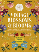 Vintage Blossoms and Blooms Sticker, Color and Activity Book : Over 200 Unique Stickers-9780785848035
