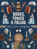 Books, Tomes & Folios Sticker, Color & Activity Book : Over 500 Unique Stickers-9780785848639