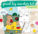 Cozycore Paint by Number Kit : Paint Your Way to Cozy - Kit Includes: 5 Paint by Number Canvases, 10 Paint Colors, Paintbrush, Instruction Book-9780785848943