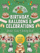Birthdays, Balloons & Celebrations Sticker, Color & Activity Book