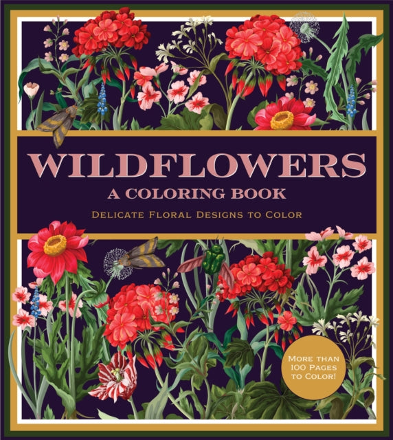 Wildflower Coloring Book