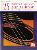25 Etudes Esquisses for Guitar-9780786604074