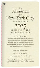 An Almanac of New York City for the Year 2027
