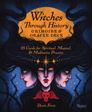 Witches Through History: Grimoire and Oracle Deck : 25 Cards for Spiritual, Magical & Meditative Practice-9780789346452