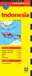 Indonesia Travel Map Sixth Edition-9780794608330