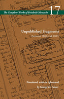Unpublished Fragments (Summer 1886-Fall 1887) : Volume 17-9780804728904