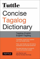 Tuttle Concise Tagalog Dictionary : Tagalog-English English-Tagalog (over 20,000 entries)-9780804839143